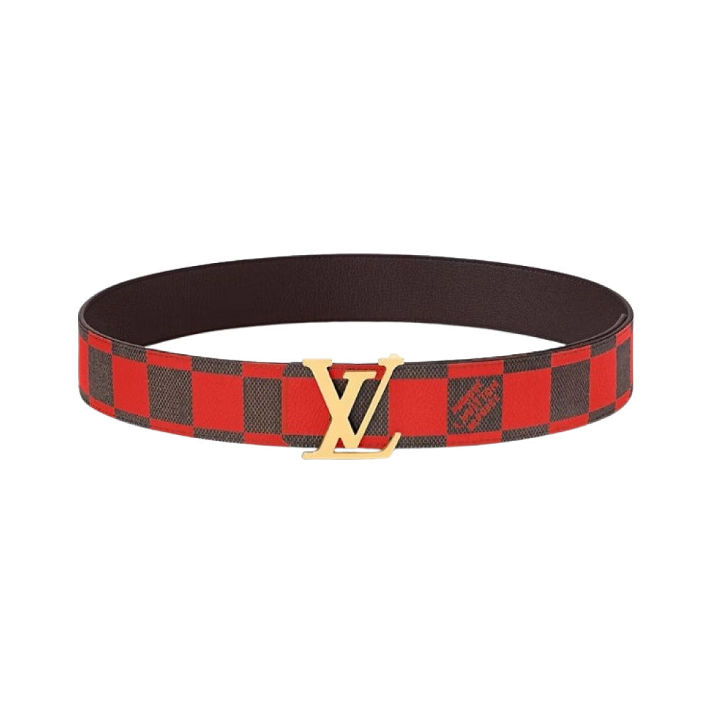 Louis Vuitton 루이비통 LV 이니셜 40mm 리버시블 벨트 레드