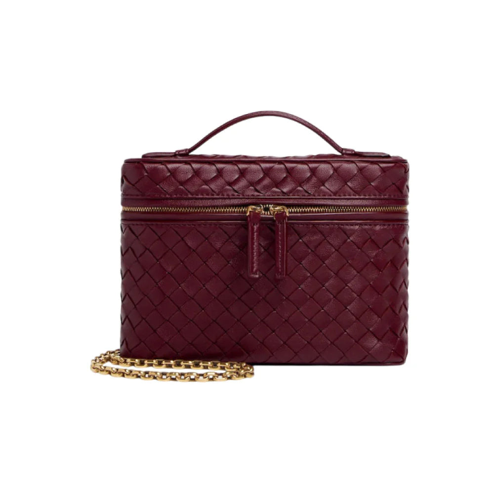 BOTTEGA VENETA 스몰 소프트 베니티백 바롤로
