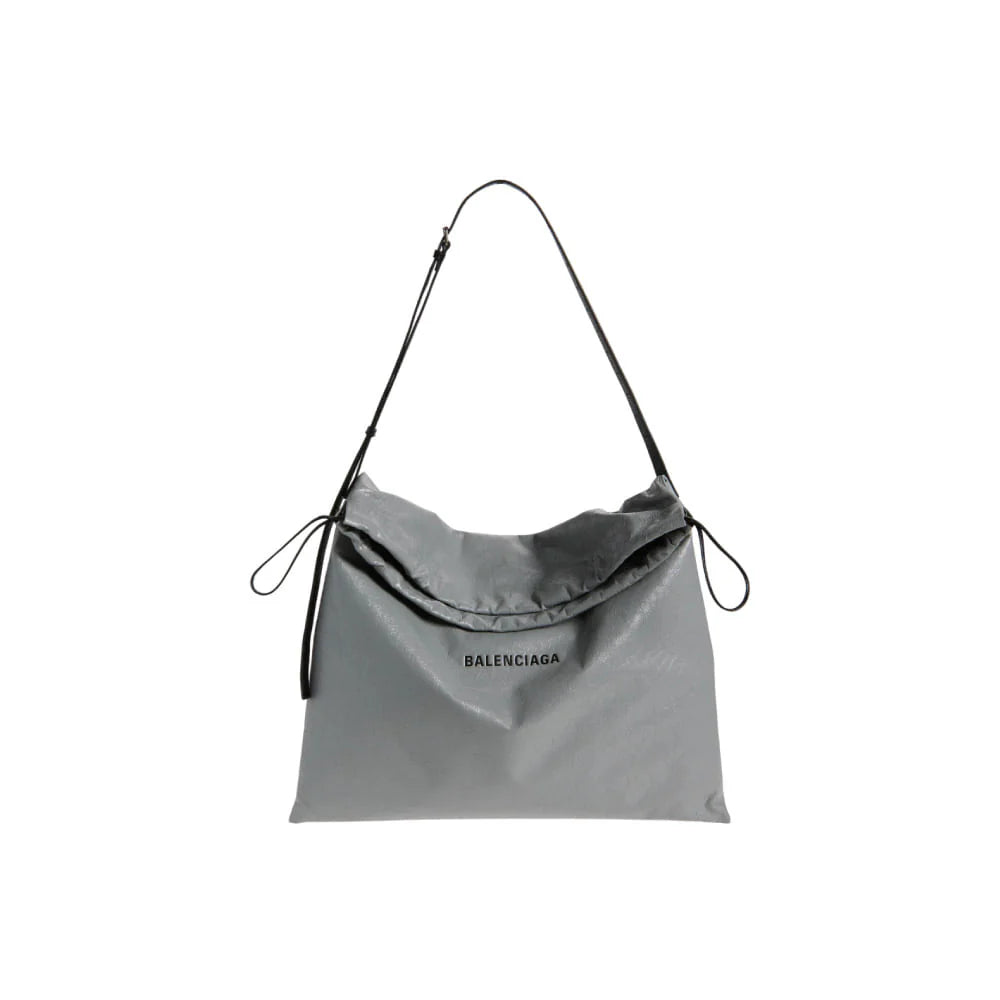 BALENCIAGA 라지 쇼퍼 더스트백 그레이