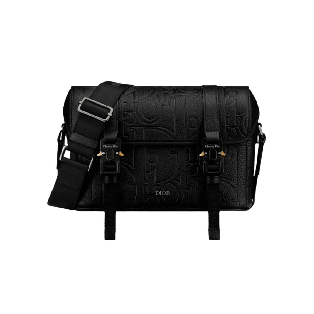 DIOR 디올 히트 로드 플랩 스트랩백 블랙