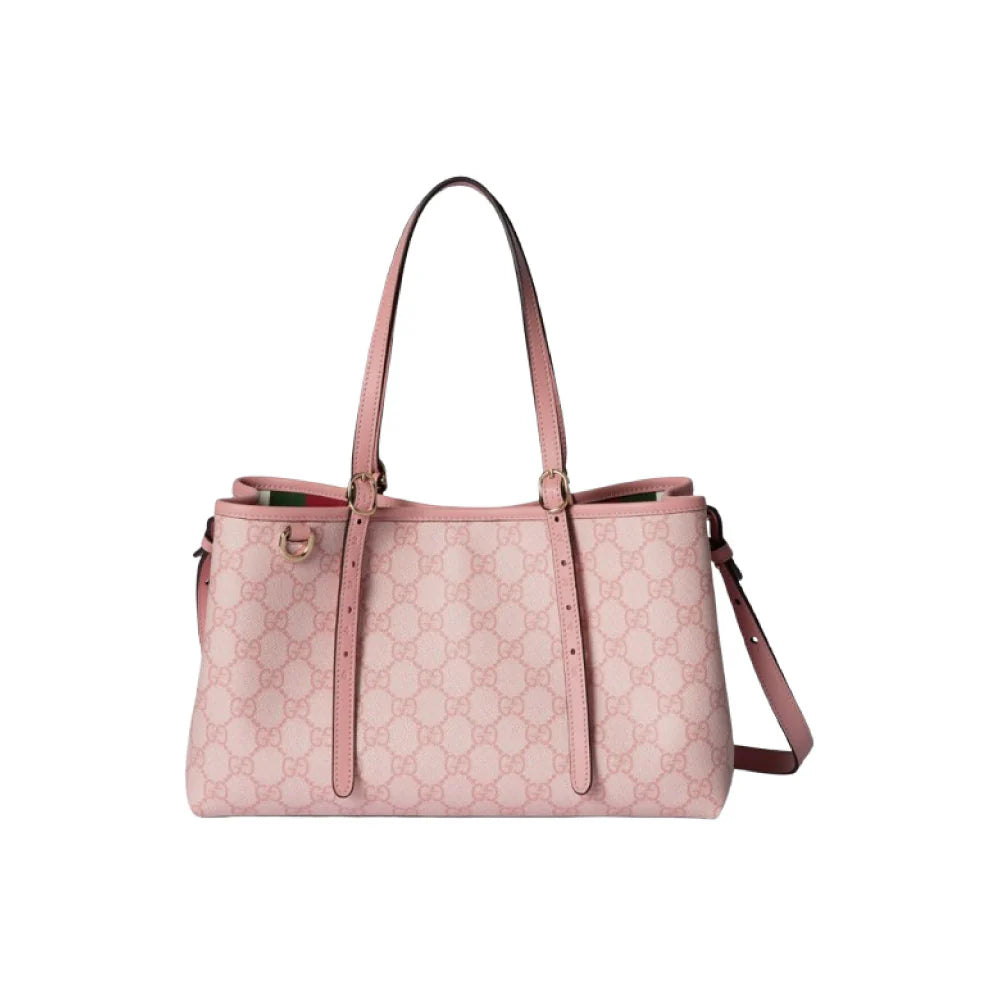 GUCCI 엠블럼GG 스몰 토트백 핑크