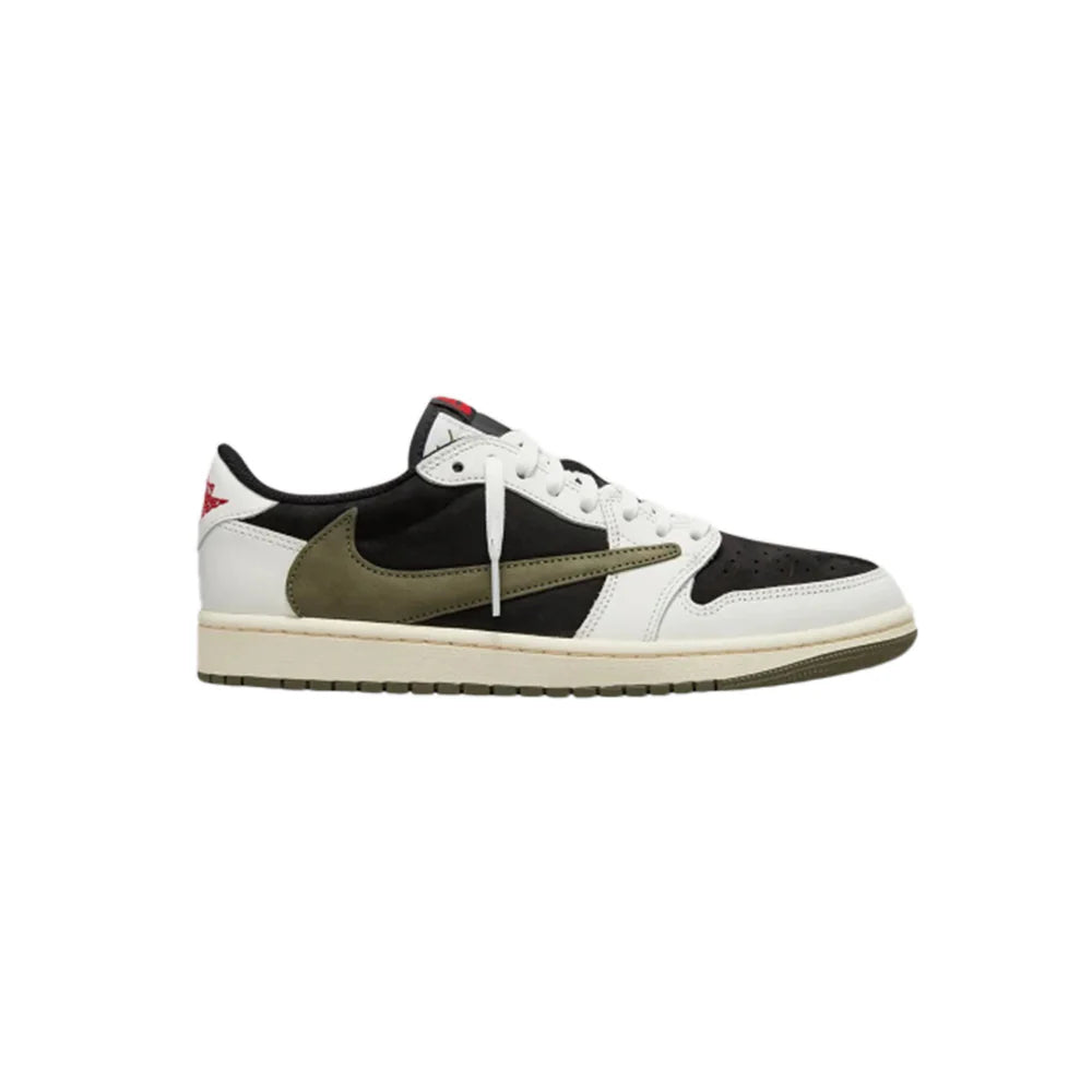 NIKE 조던 1 x 트래비스 스캇 레트로 로우 OG SP 미디움 올리브