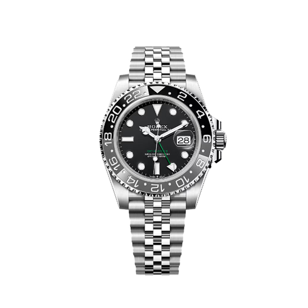ROLEX GMT-마스터2 40mm 126710GRNR 블랙 쥬빌리