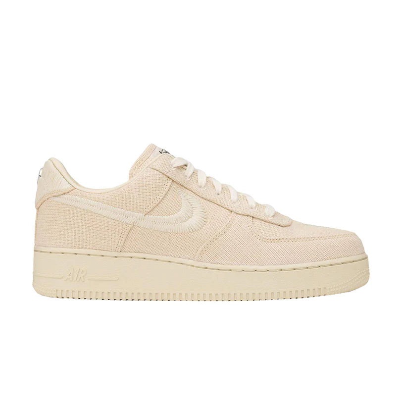 NIKE x 스투시 에어포스1 로우 파슬 스톤