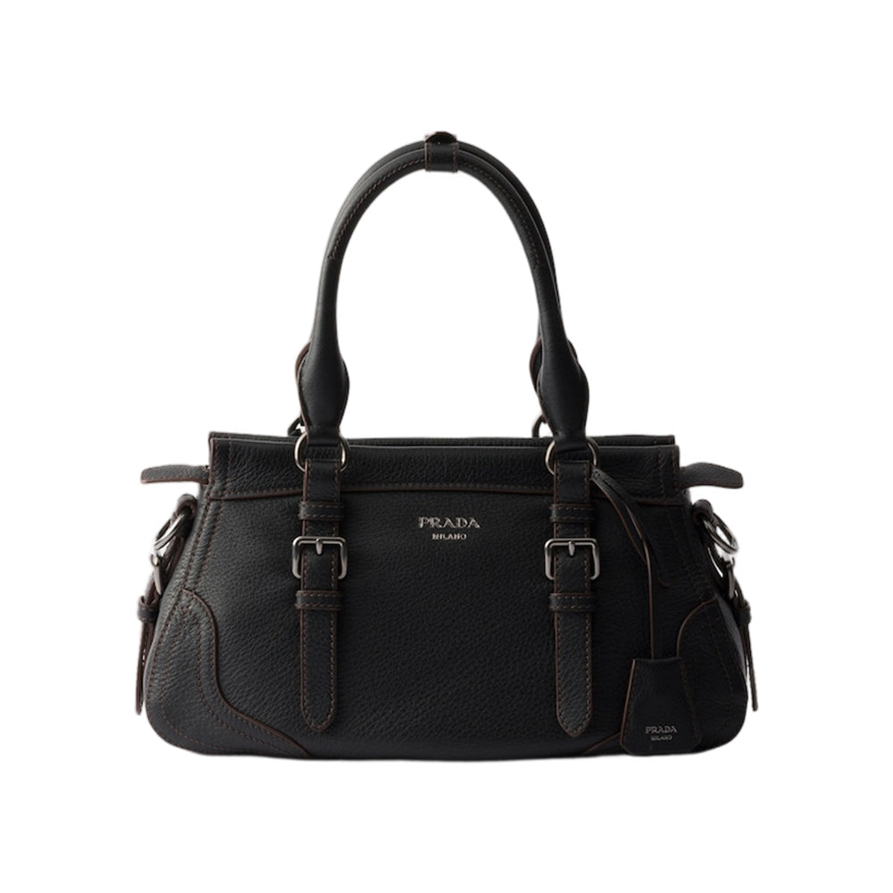 Prada 프라다 라지 레더 토트백 블랙