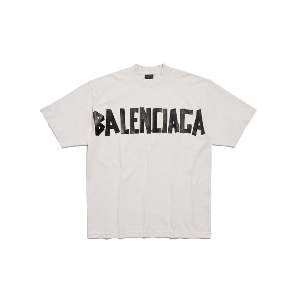 Balenciaga 테이프 타입(Tape Type) 미디엄 핏 티셔츠 *국내배송*