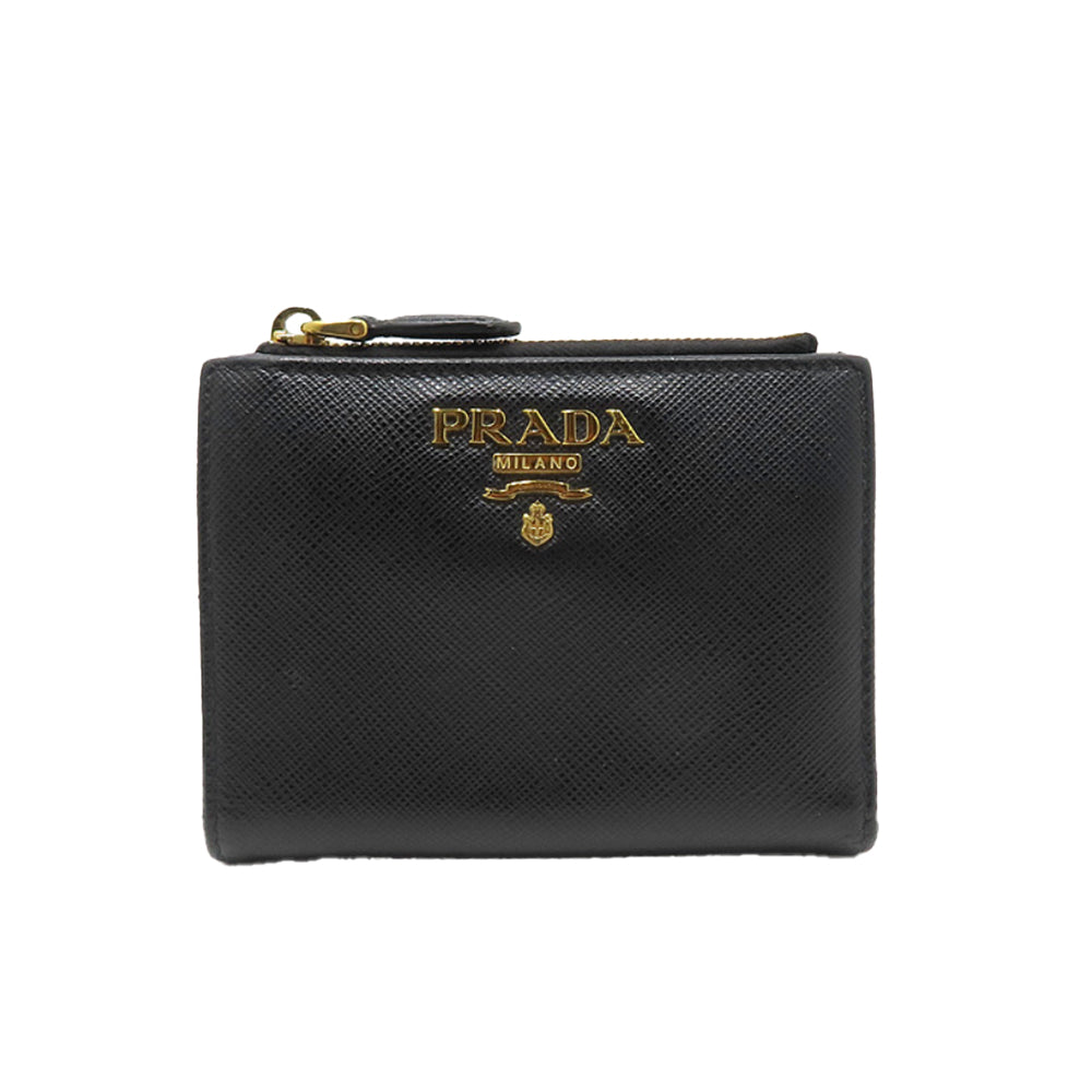 Prada 프라다 사피아노 가죽 반지갑 *국내배송*