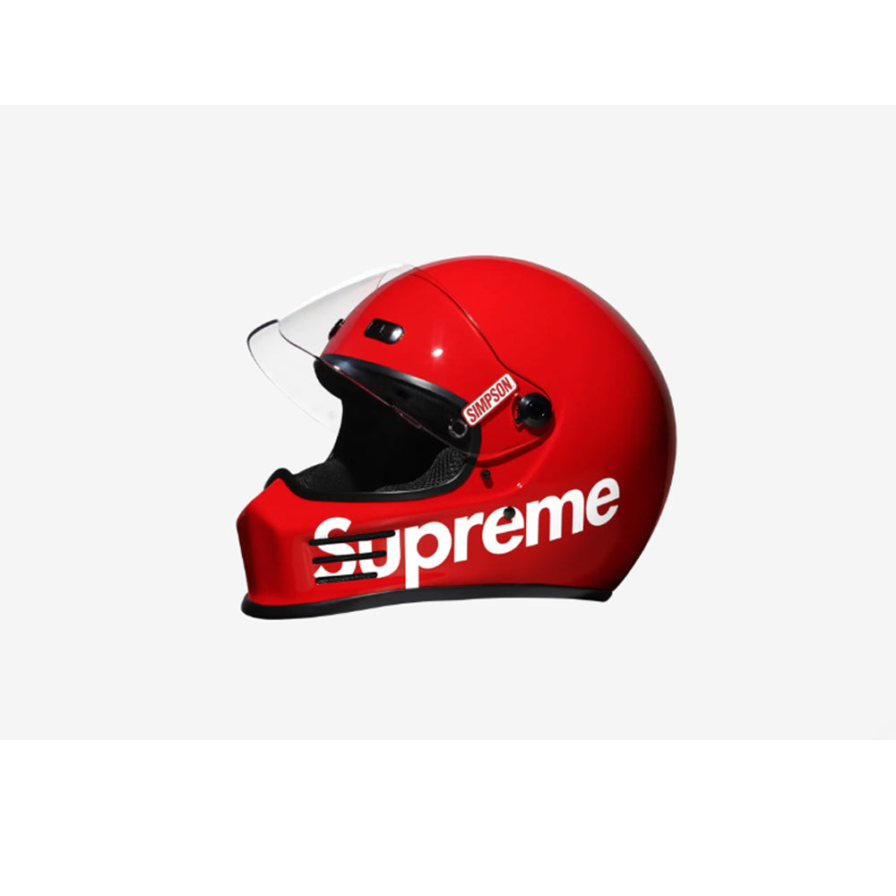Supreme Simpson Street Bandit Helmet 16Fw 한정판 모터사이클 헬멧