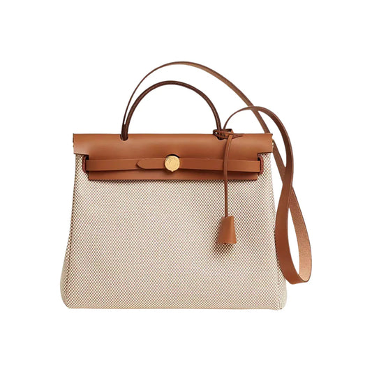 HERMES 에르백 집 31백 크리스 바이킹 캔버스