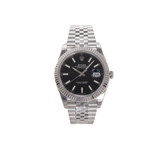 ROLEX 데이트저스트 41mm 126334 브라이트 블랙 쥬빌리