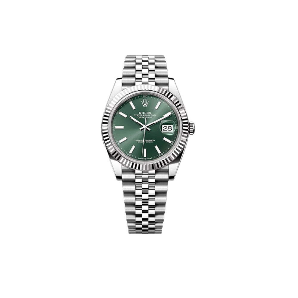 ROLEX 데이저스트 41MM 민트그린 바 쥬빌리