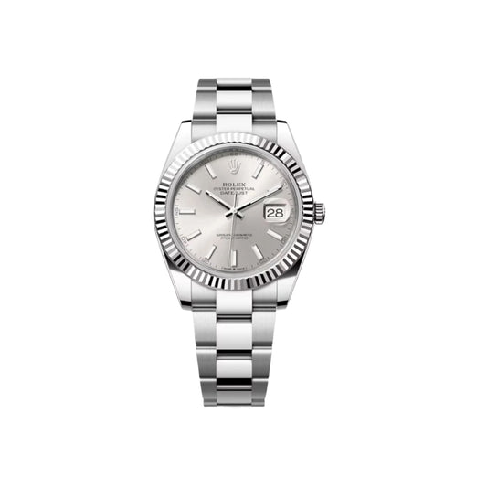 ROLEX 데이트저스트 41mm 실버 오이스터