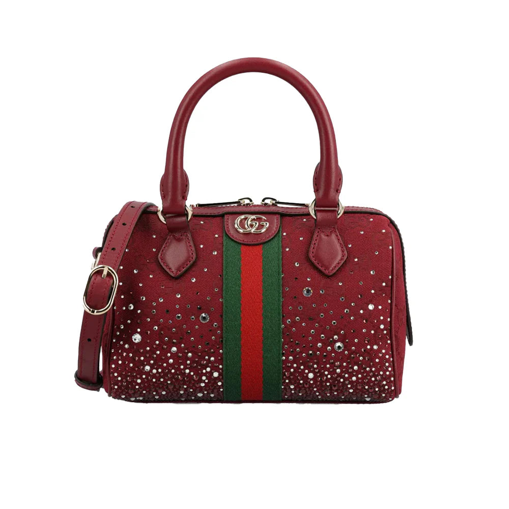 GUCCI 오피디아 크리스털 스몰 보스턴백