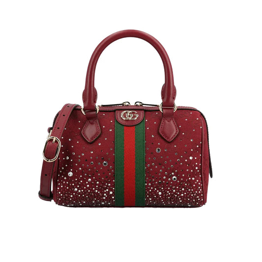 GUCCI 오피디아 크리스털 스몰 보스턴백