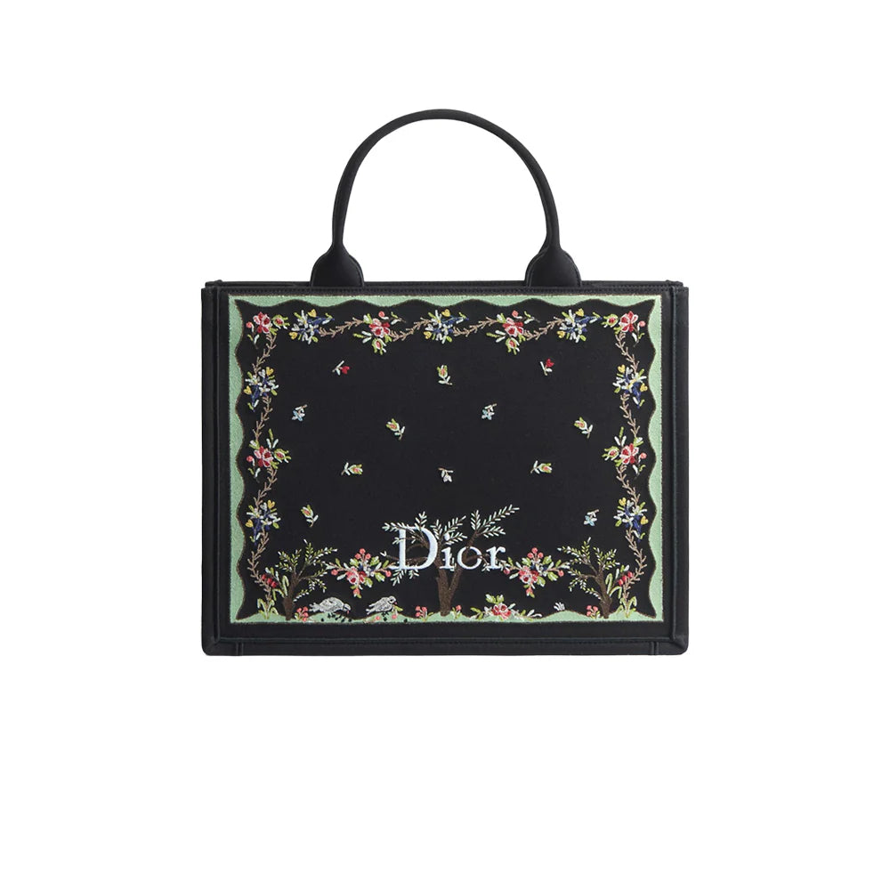 DIOR 아무르 디올 북 토트 미디움 스트랩 백