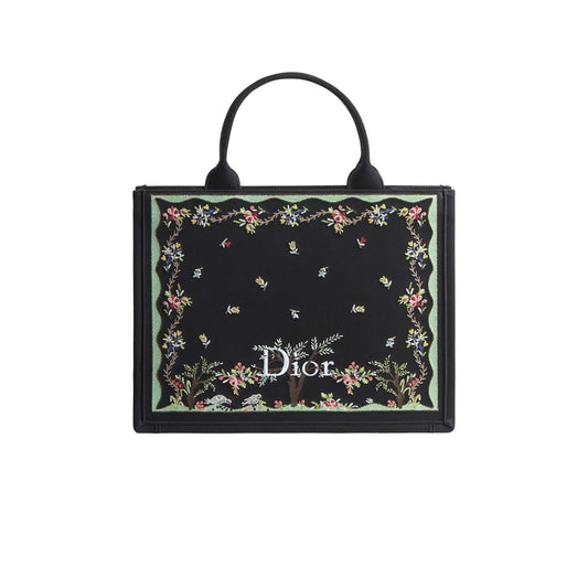DIOR 아무르 디올 북 토트 미디움 스트랩 백