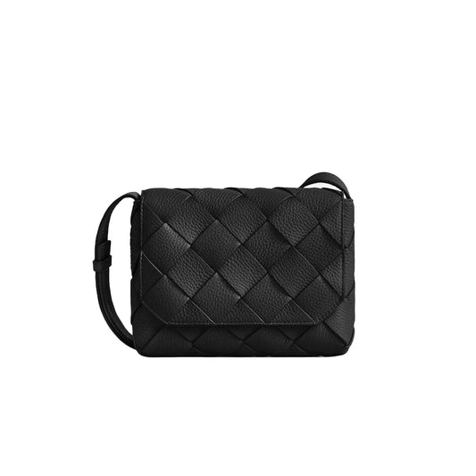 BOTTEGA VENETA 블랙 디아고 메신저백