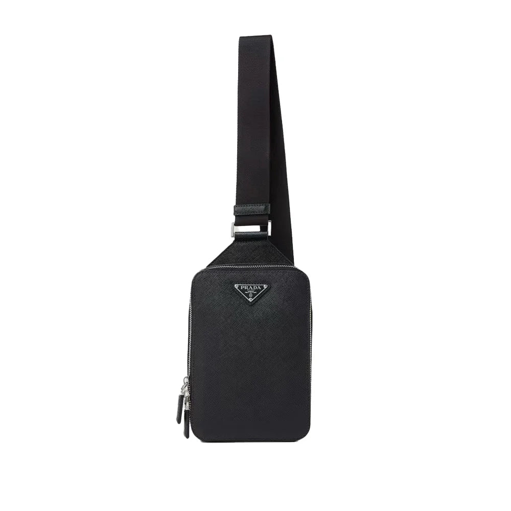 PRADA 브리크 가죽 숄더백