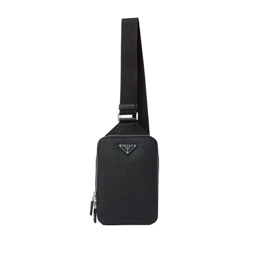 PRADA 브리크 가죽 숄더백
