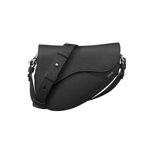 DIOR 새들 미니 크로스백 블랙