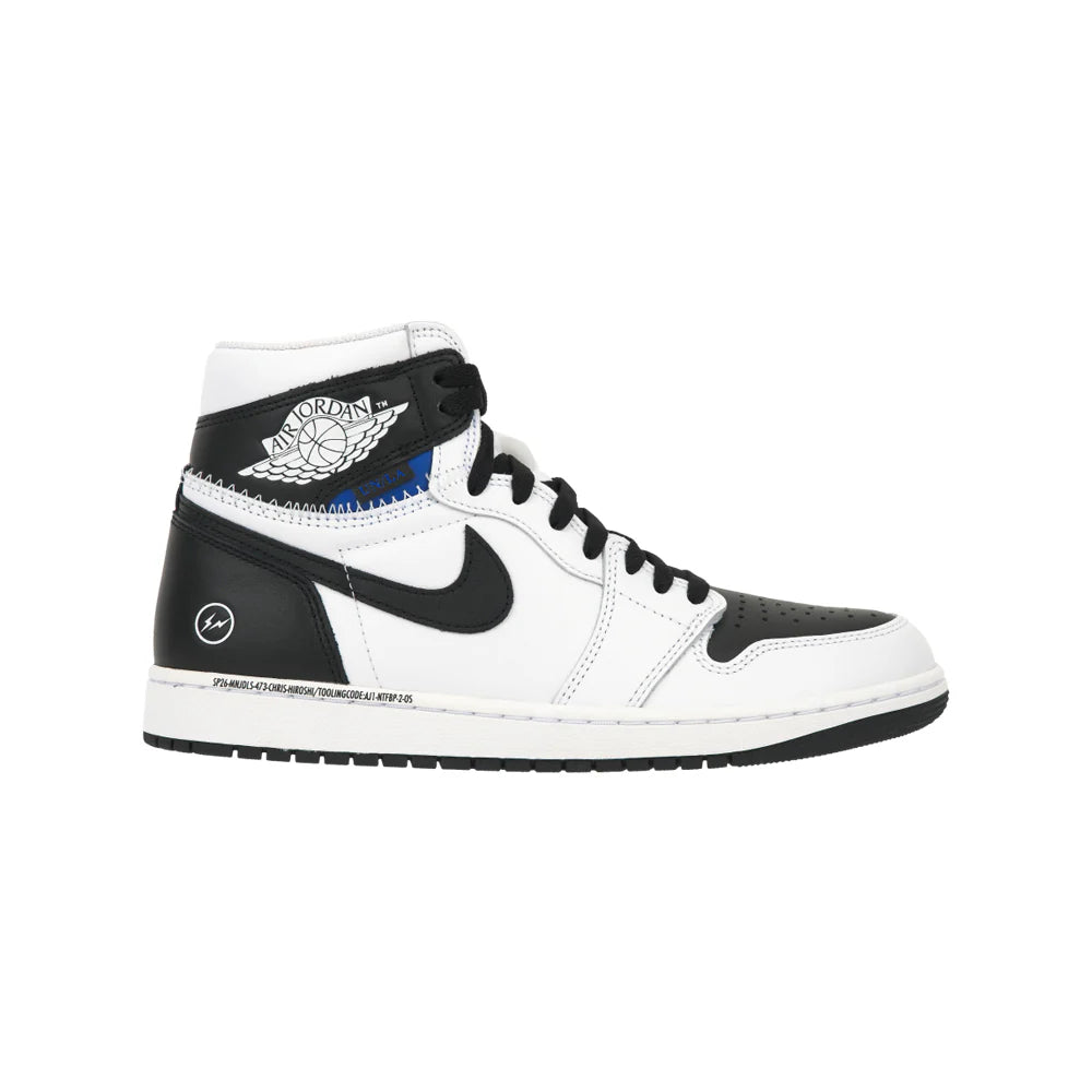 JORDAN 1 x 프라그먼트 x 유니온 LA 하이 OG SP 화이트 블랙