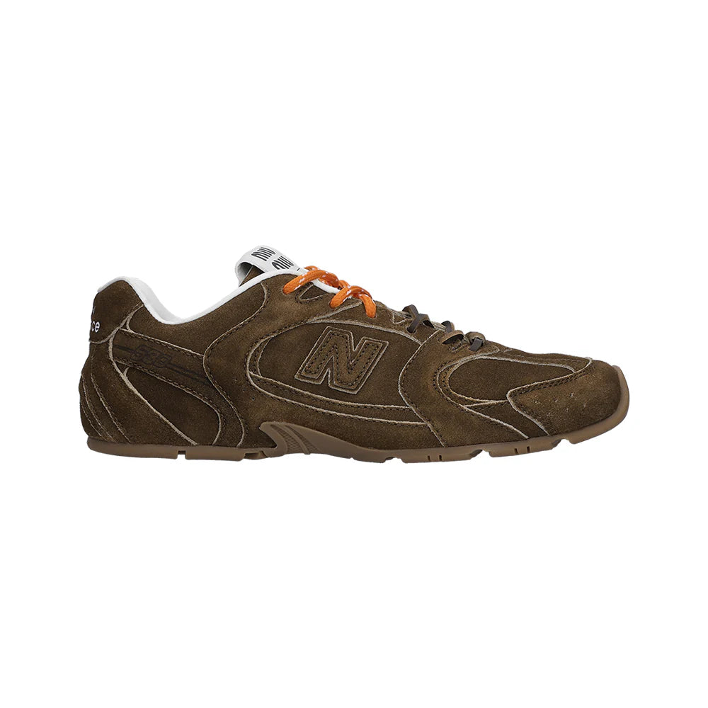 (W)NEW BALANCE x 미우미우 530 스웨이드 메쉬 스니커즈 시나몬