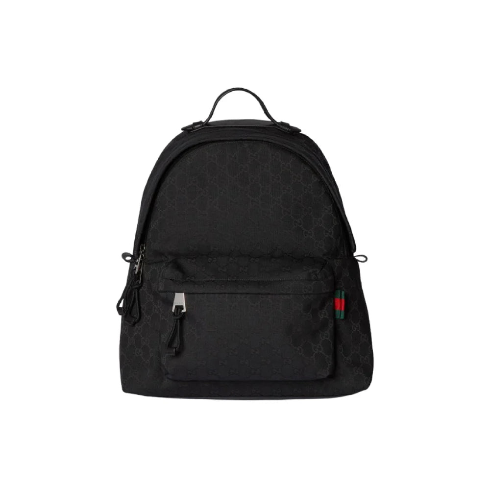 GUCCI 미디엄 GG 백팩 블랙