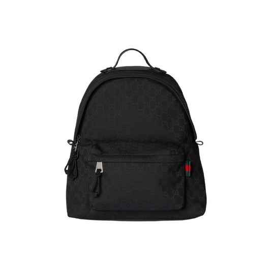 GUCCI 미디엄 GG 백팩 블랙