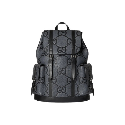 GUCCI 다크그레이 레더 백팩