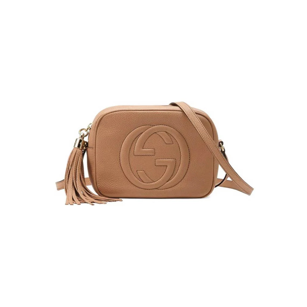 GUCCI 소호 디스코백 베이지