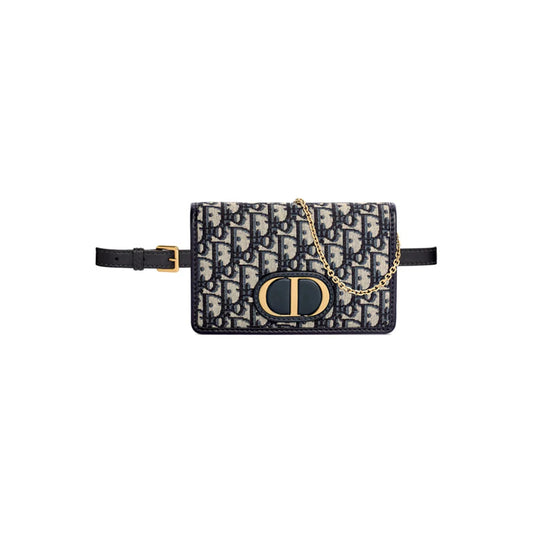 DIOR 몽테인 파우치 블루