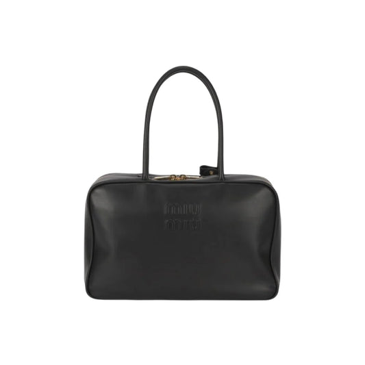 MIUMIU 엠보싱 레터링 로고 보백