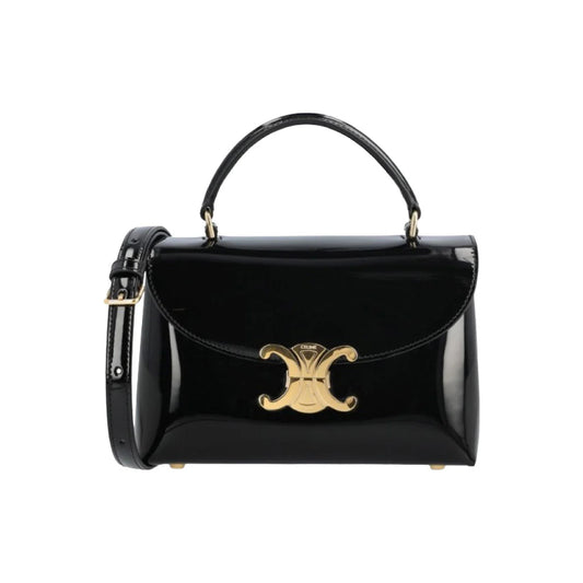 CELINE 블랙 탑 핸들백