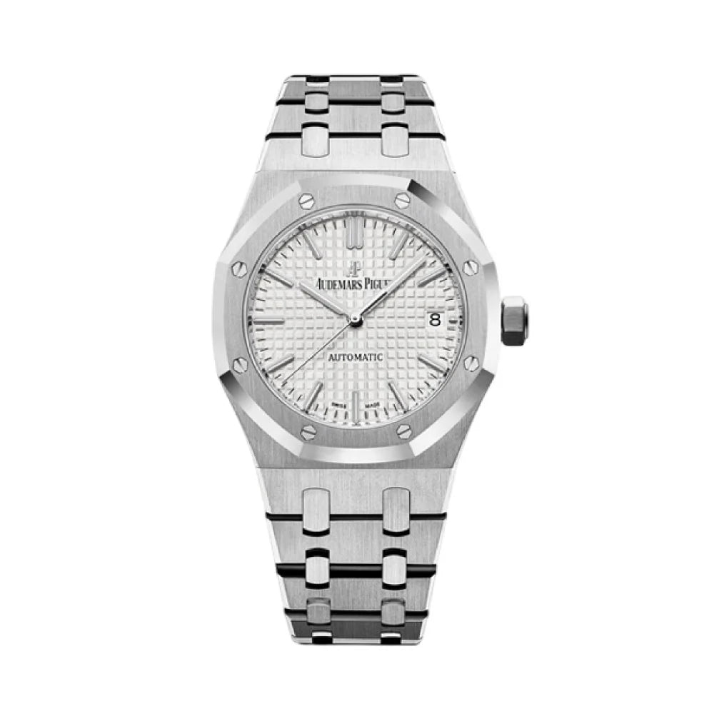 AUDEMARS PIGUET 로열오크 스틸흰판 37mm 15450