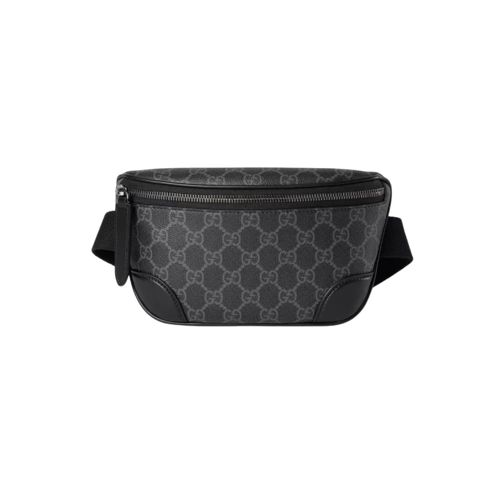GUCCI 구찌 엠블럼GG 스몰 벨트백 블랙