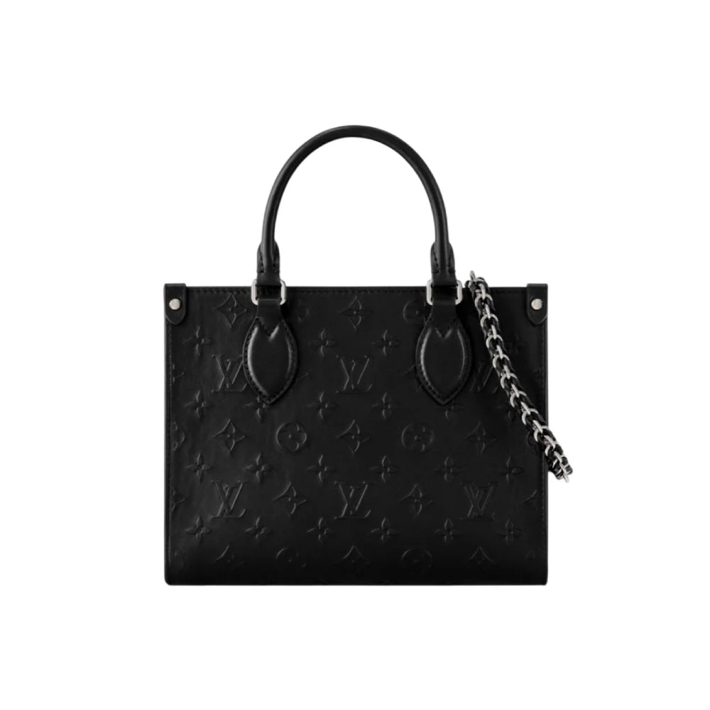 LOUIS VUITTON 온더고 PM 토트백 블랙
