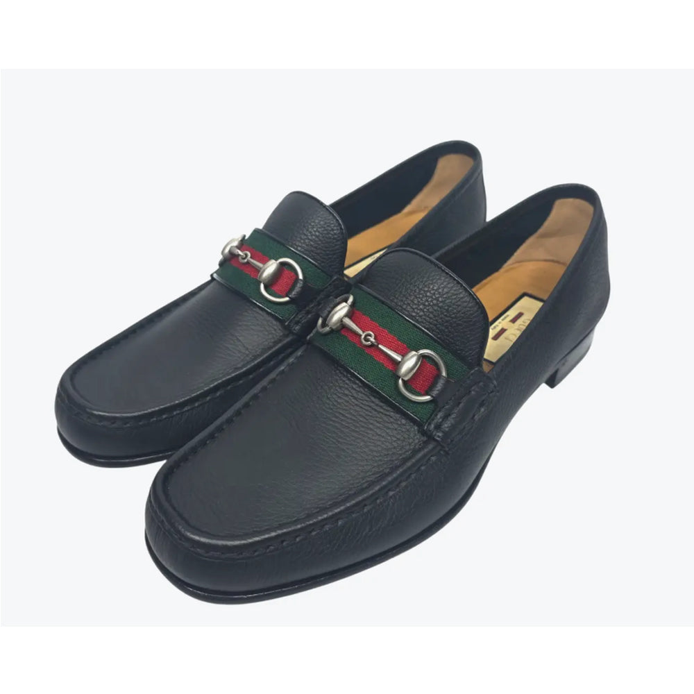 Gucci 구찌 웹 스트라이프 홀스빗 로퍼 *국내배송*