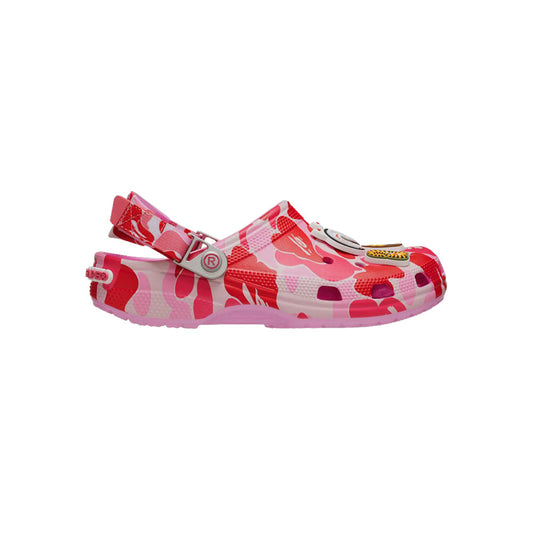 Crocs 크록스 x 베이프 클래식 클로그 카네이션