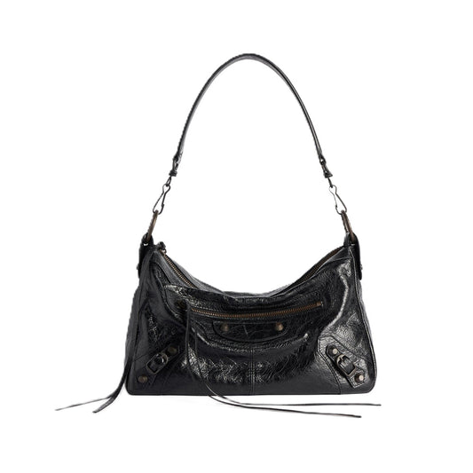 Balenciaga 발렌시아가 르 시티 모토 스몰 블랙