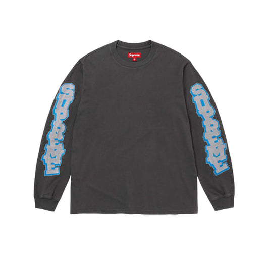Supreme 슈프림 크랙 슬리브 롱슬리브 탑 워시드 (4COLOR)