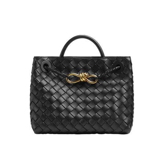 BOTTEGA VENETA 스몰 안디아모 숄더백 블랙