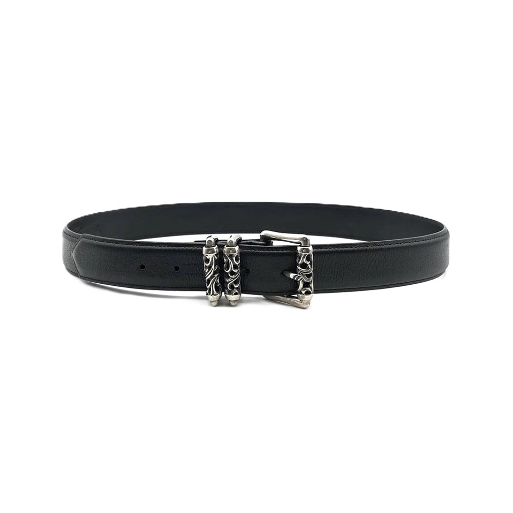 Chrome Hearts 크롬하츠 3PC 롤러 가죽 벨트
