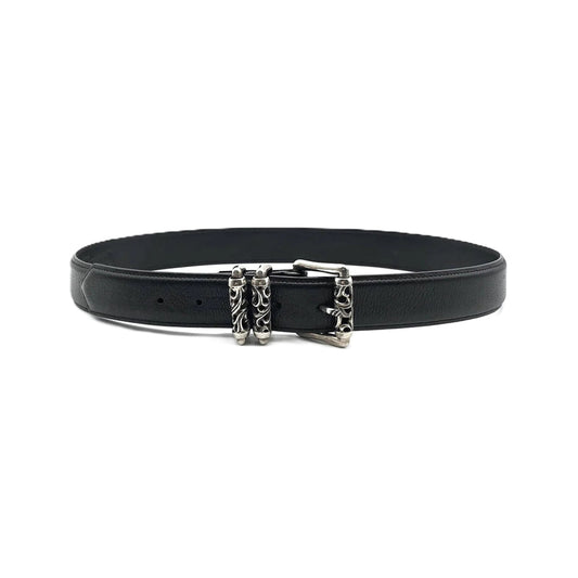 Chrome Hearts 크롬하츠 3PC 롤러 가죽 벨트