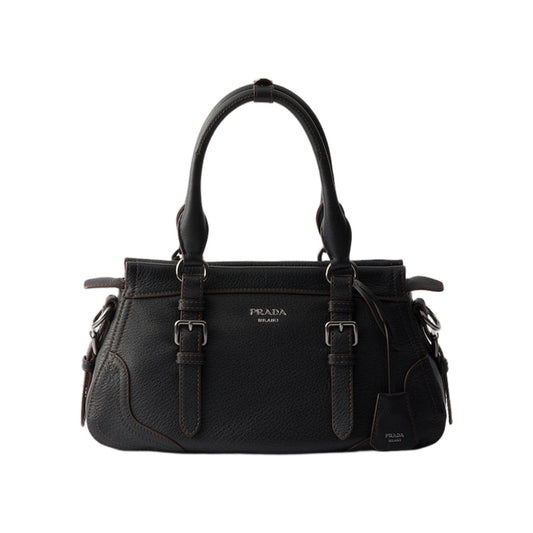 Prada 프라다 라지 레더 토트백 블랙