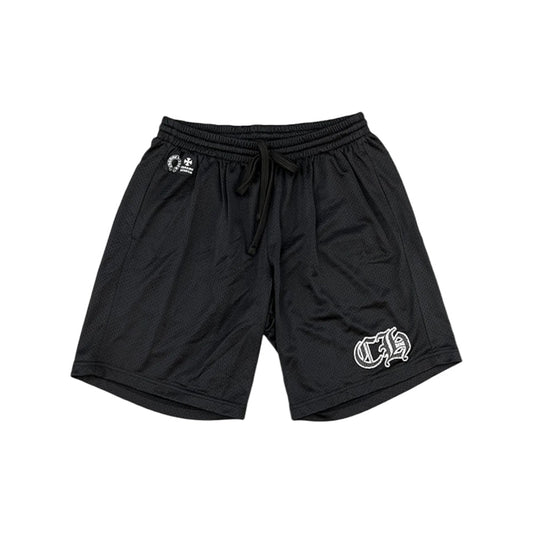Chrome Hearts 크롬하츠 메쉬 바시티 쇼츠 블랙