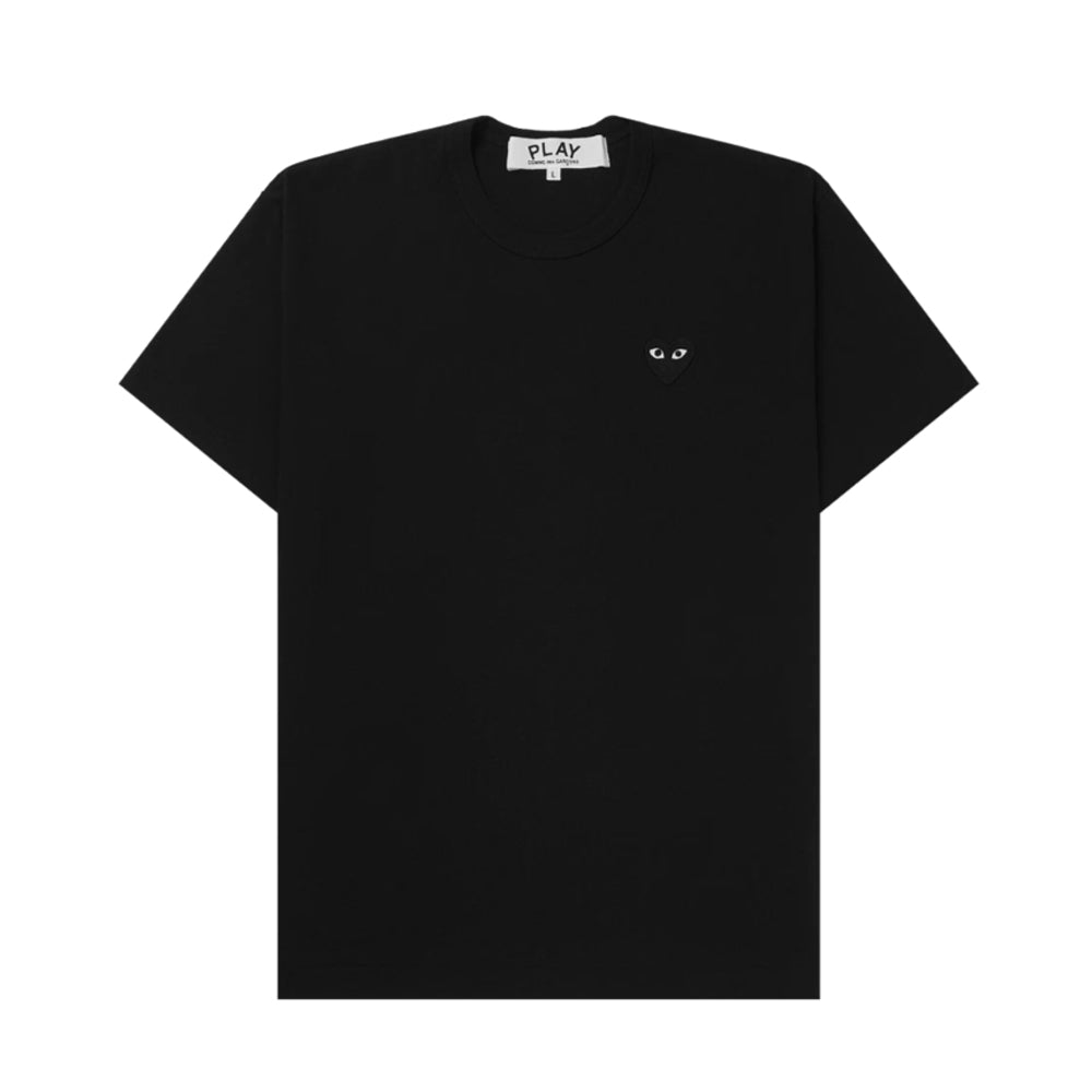 Play Comme des Garcons 플레이 꼼데가르송 스몰 블랙 하트 티셔츠 블랙 *국내배송*