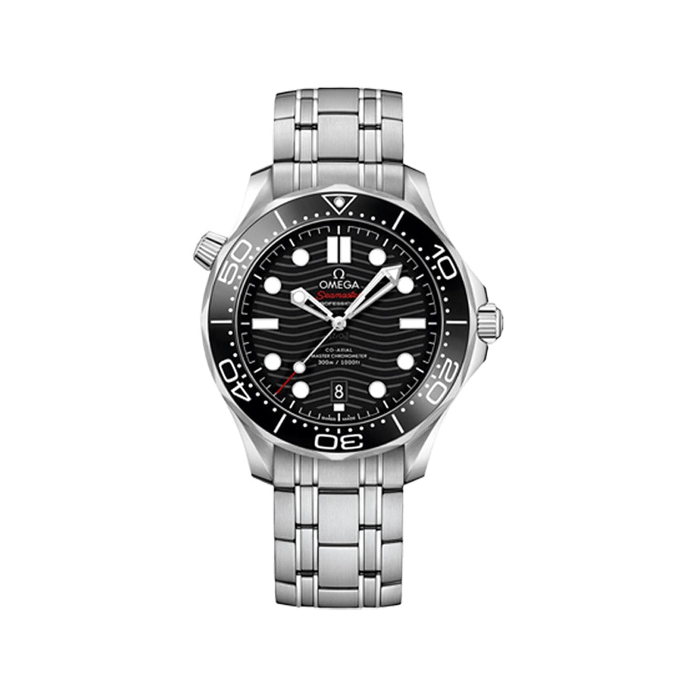 OMEGA 오메가 씨마스터 다이버 300M 코 액시얼 마스터 크로노미터 스틸 블랙 42mm