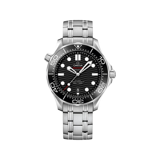 OMEGA 오메가 씨마스터 다이버 300M 코 액시얼 마스터 크로노미터 스틸 블랙 42mm