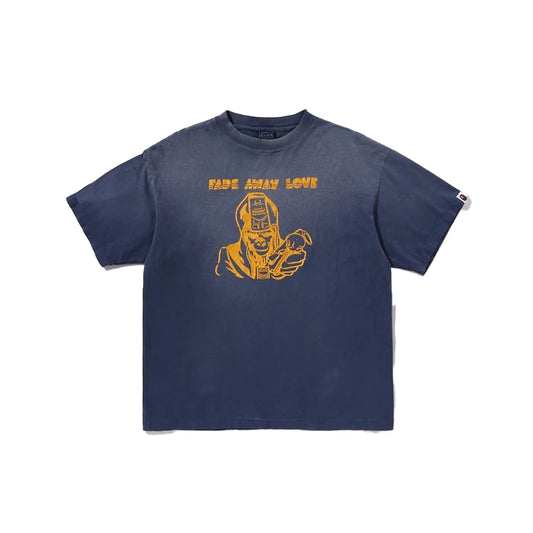 BAPE 베이프 x 세인트 마이클 '제너럴 티(General Tee) 네이비' *국내배송*