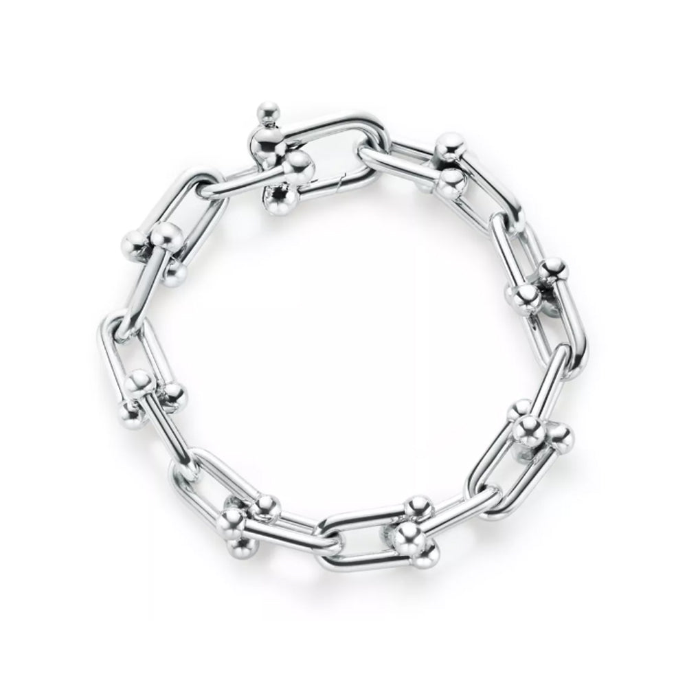 Tiffany & Co. 티파니 하드웨어 라지 링크 브레이슬릿 스털링실버 *국내배송*